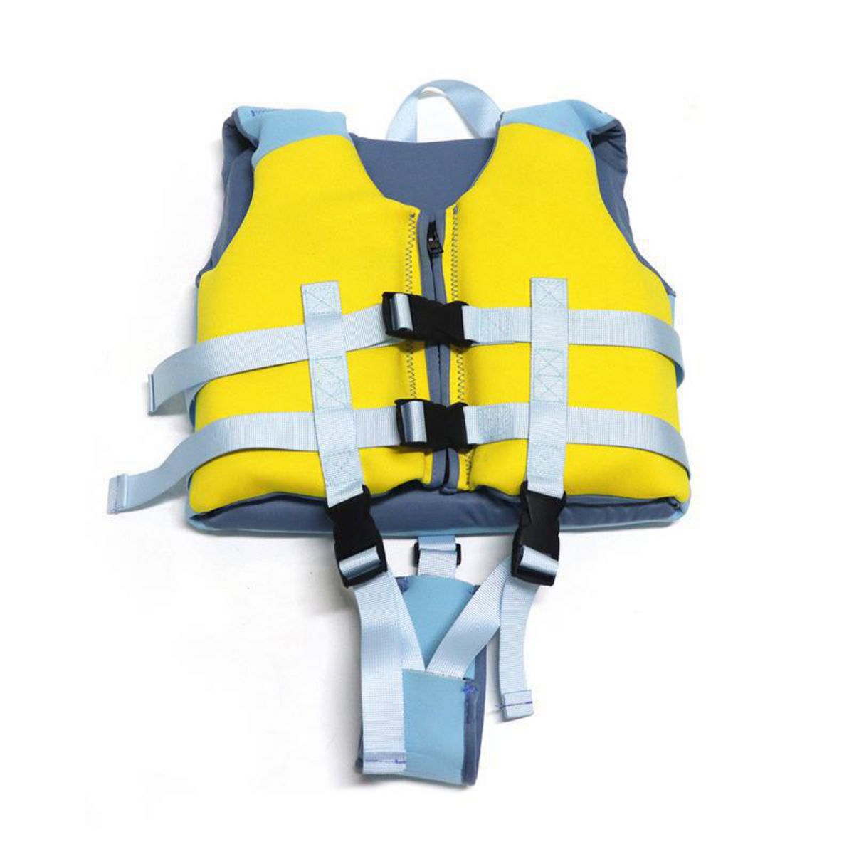 KLIMBER - Chaleco Flotador Niño Azul, Amarillo S/M