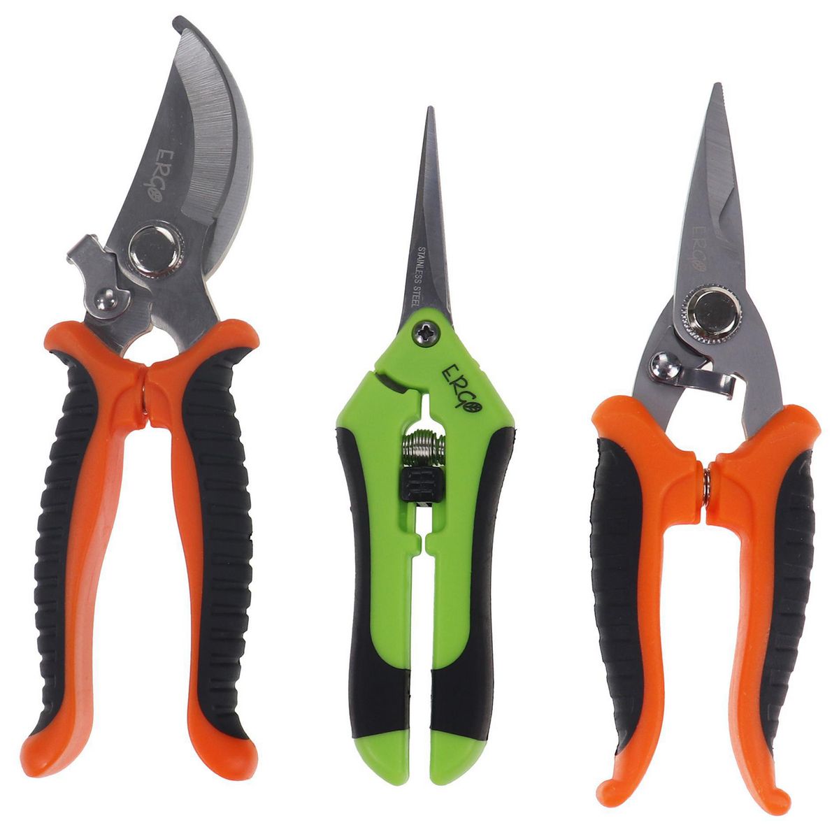 ERGO - Set 3 tijeras poda