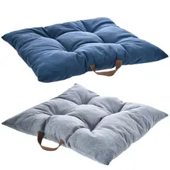 PETIZOOS - Cama para Perro 10x65x75 cm Gris claro; Azul