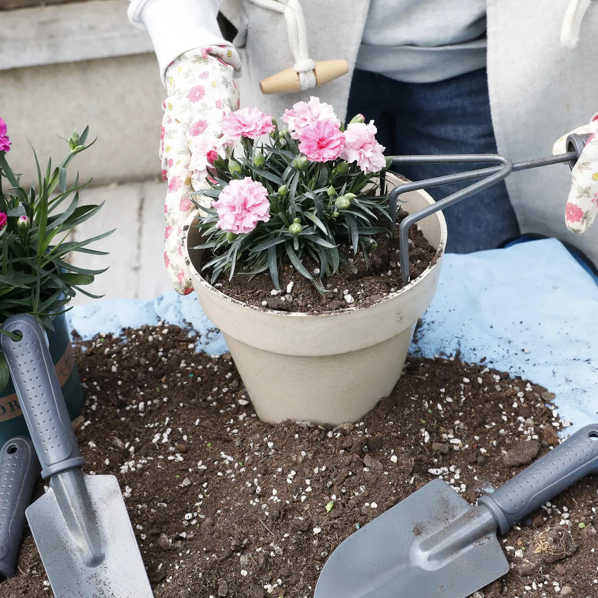 ERGO - Set 4 herramientas jardín