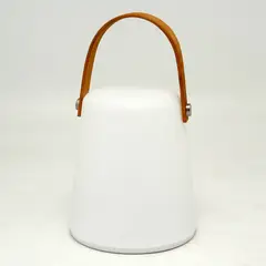 JUST HOME COLLECTION - Farol led Blanco Café 13x12 cm