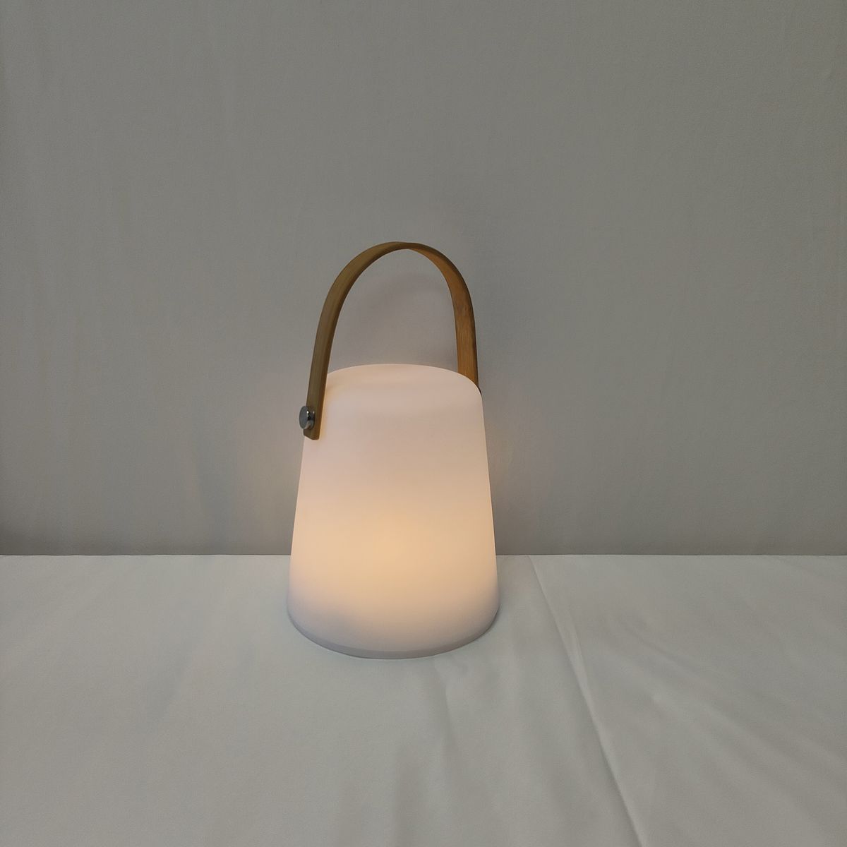 JUST HOME COLLECTION - Farol led Blanco Café 13x12 cm