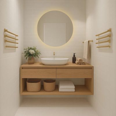 Imagen 2 del producto Espejo Recarga Baño Forma Redonda 60x60 cm Otro CYY-015