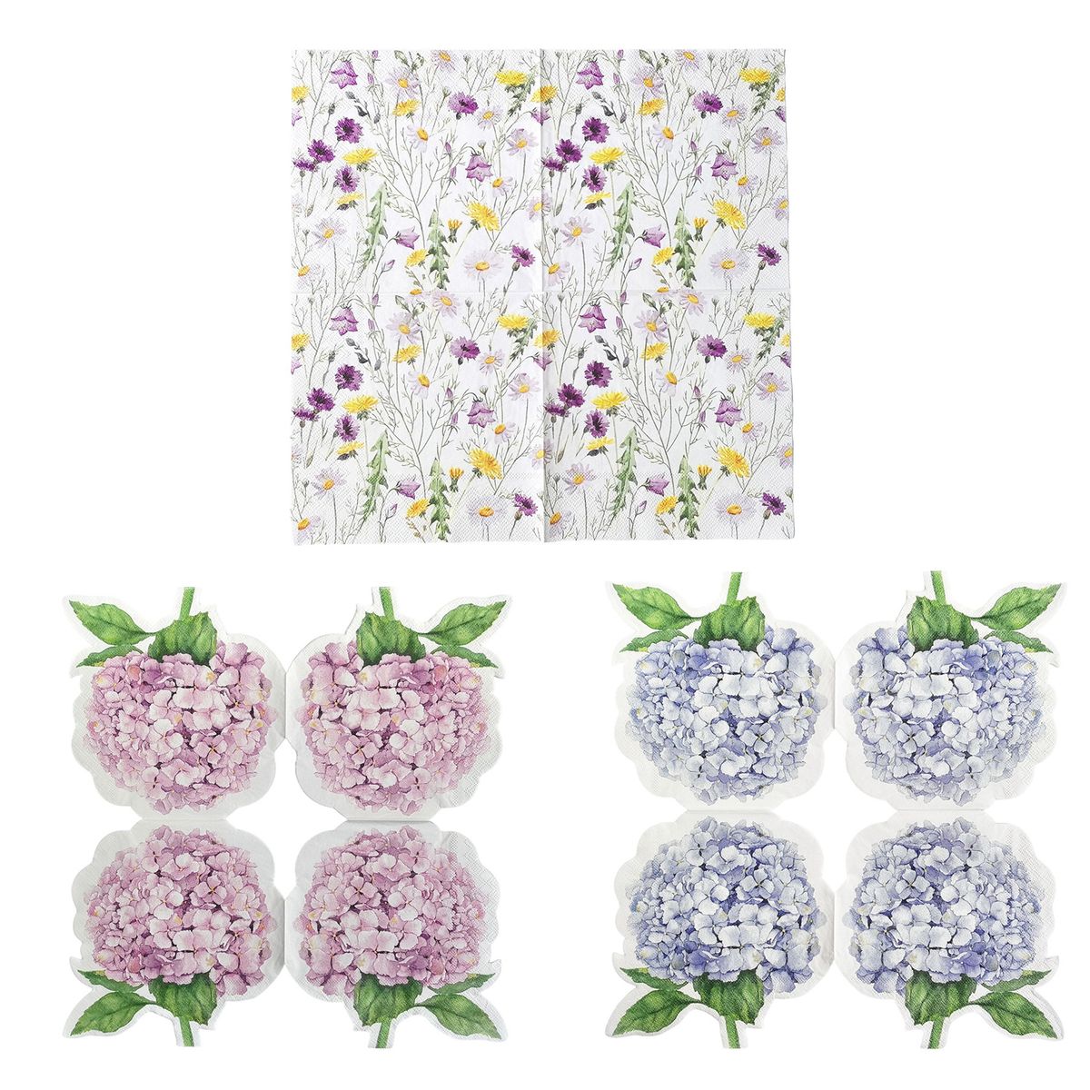 JUST HOME COLLECTION - Servilleta de Papel Flores Surtido