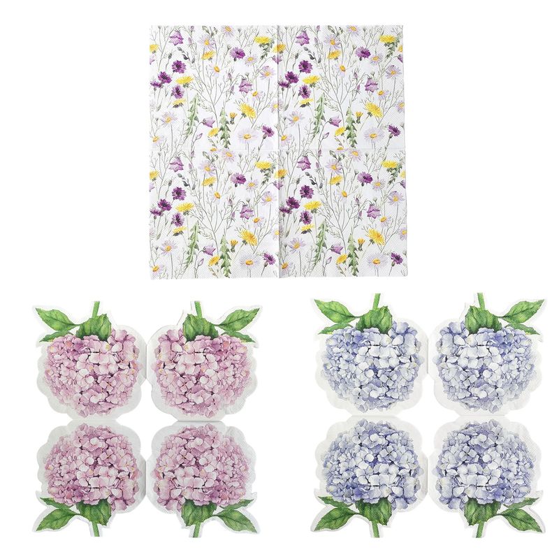 JUST HOME COLLECTION - Servilleta de Papel Flores Surtido