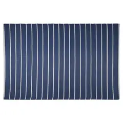 JUST HOME COLLECTION - Alfombra Terraza Nórdico 160x230 cm Polipropileno Azul: Blanco