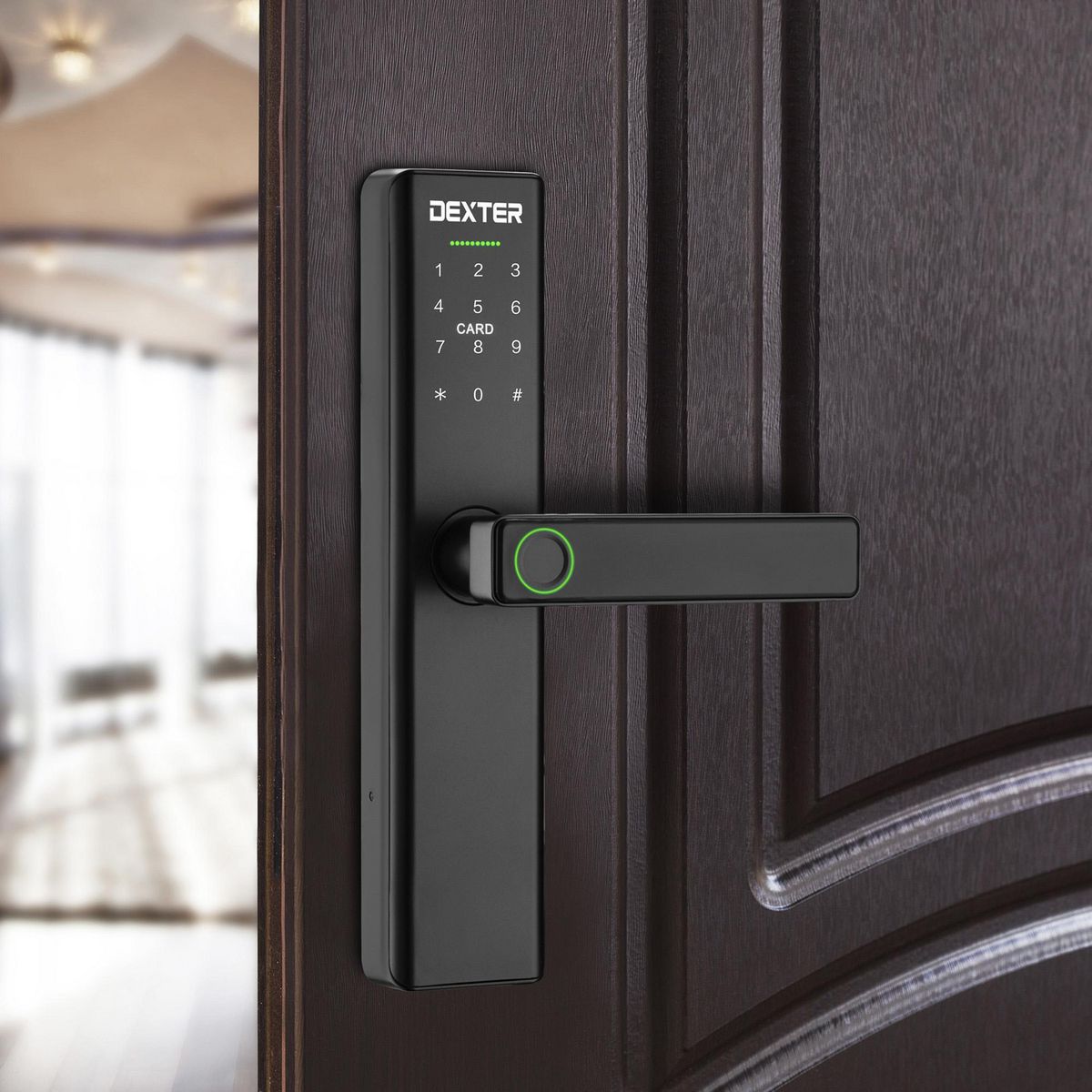 DEXTER - Cerradura Smart huella y App clave