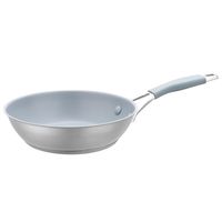 Sartén Acero inoxidable Forli Plateado
