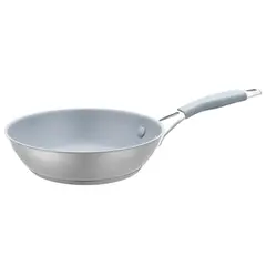 JUST HOME COLLECTION - Sartén Acero inoxidable Forli Plateado