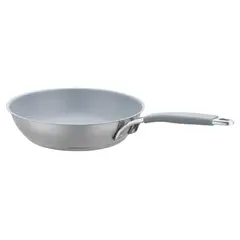 JUST HOME COLLECTION - Sartén 24 cm Acero inoxidable Plateado