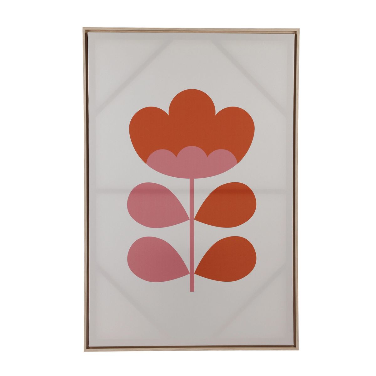 JUST HOME COLLECTION - Cuadro Flor 60x90 cm