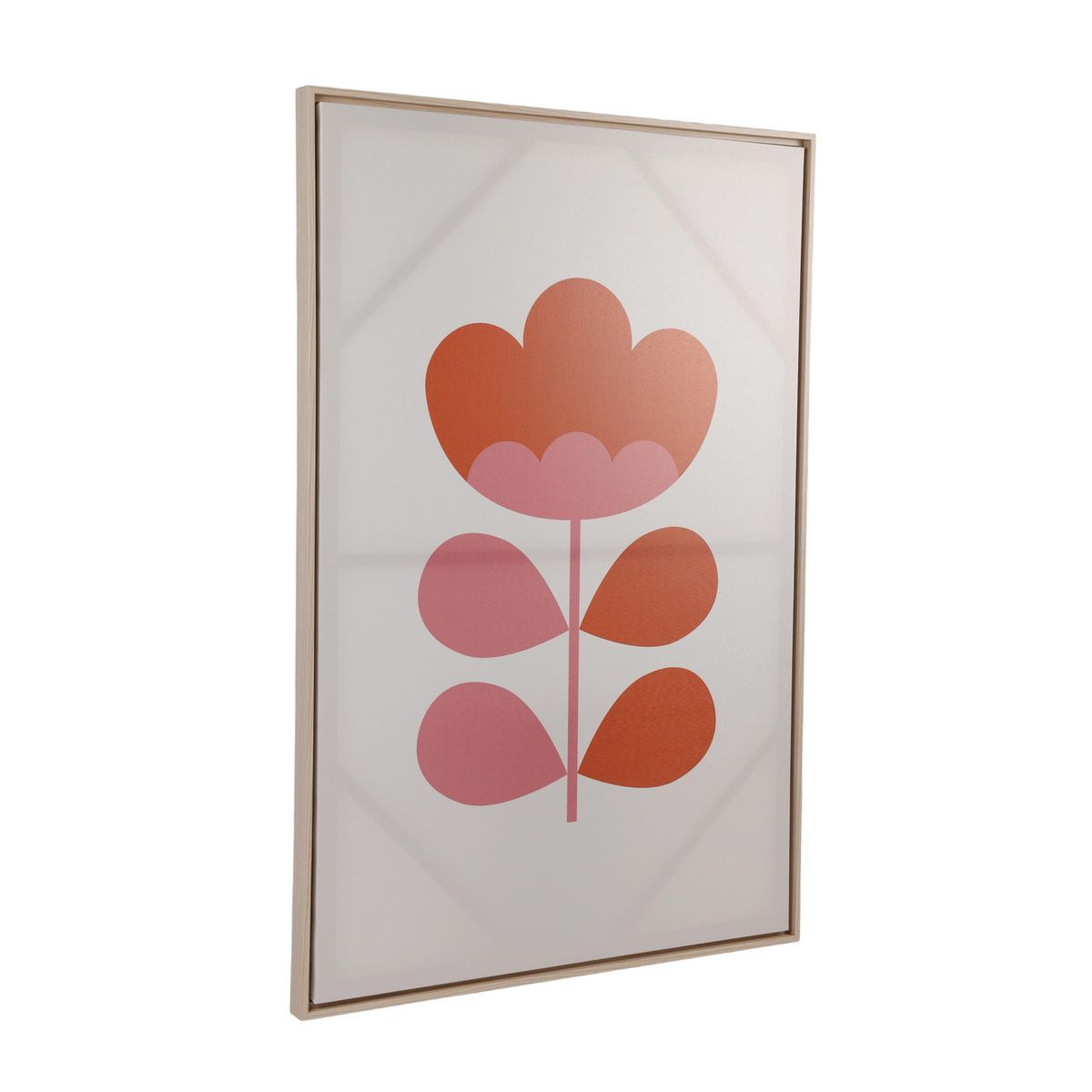 JUST HOME COLLECTION - Cuadro Flor 60x90 cm