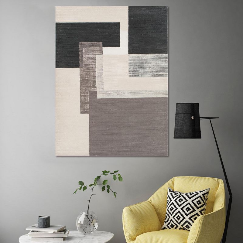 JUST HOME COLLECTION - Canvas Geometric 90x120 cm