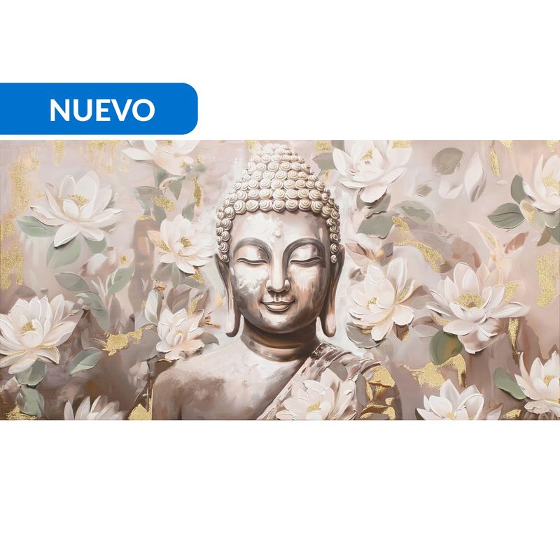 JUST HOME COLLECTION - Canvas Buddah 60x120 cm