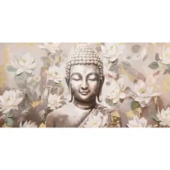 JUST HOME COLLECTION - Canvas Buddah 60x120 cm