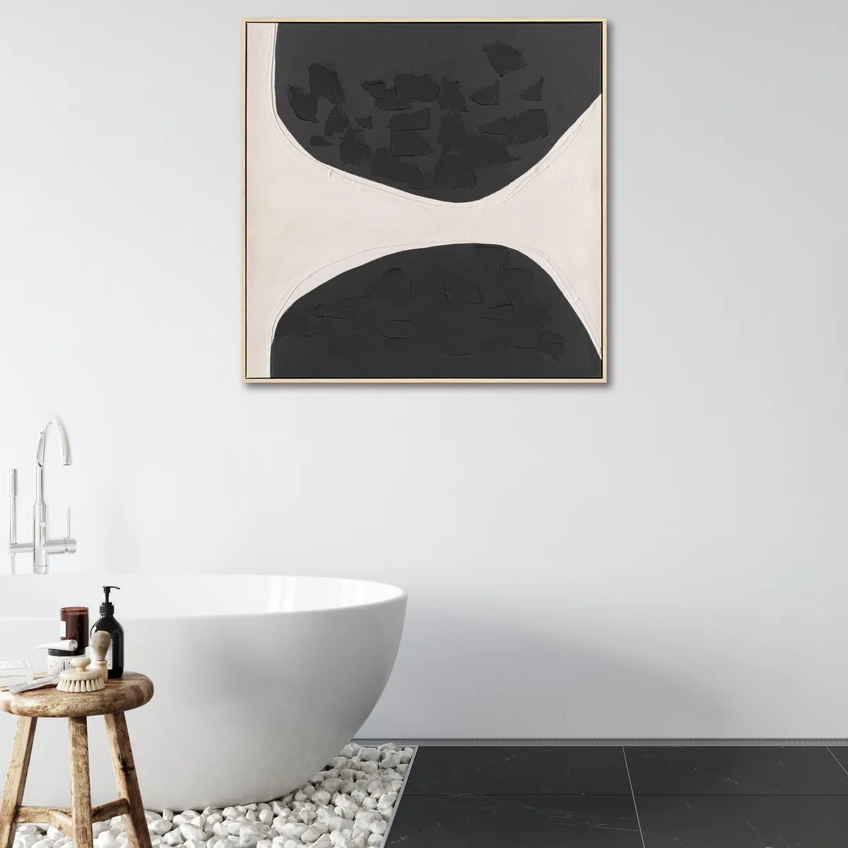 JUST HOME COLLECTION - Cuadro Decorativo Abstract 80x80 cm