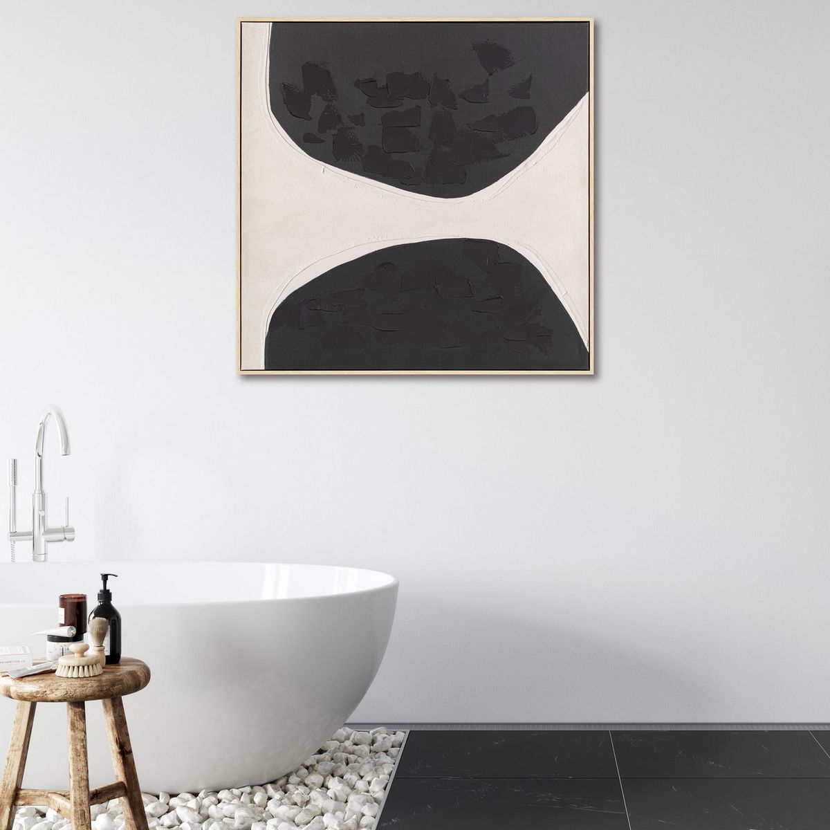 JUST HOME COLLECTION - Cuadro Decorativo Abstract 80x80 cm