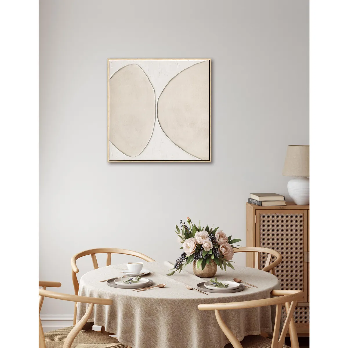 JUST HOME COLLECTION - Cuadro Decorativo Geo 60x60 cm