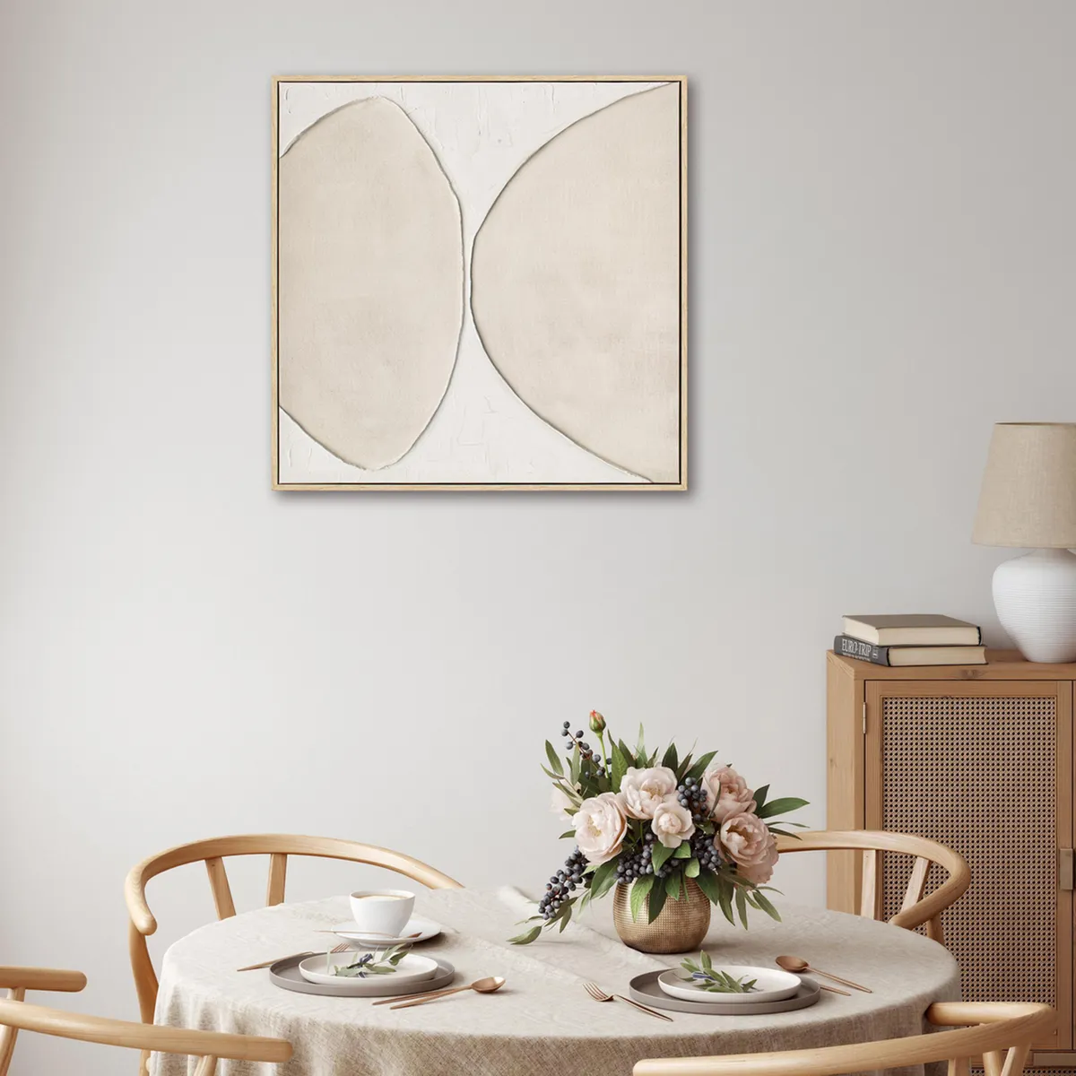 JUST HOME COLLECTION - Cuadro Decorativo Geo 60x60 cm