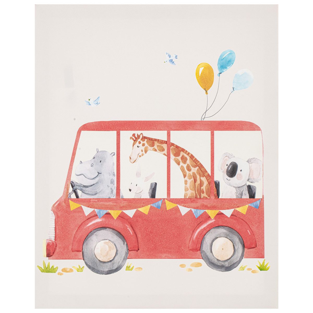 JUST HOME COLLECTION - Set de 5 Canvas Cars 40x50 cm