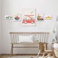 Set de 5 Canvas Cars 40x50 cm