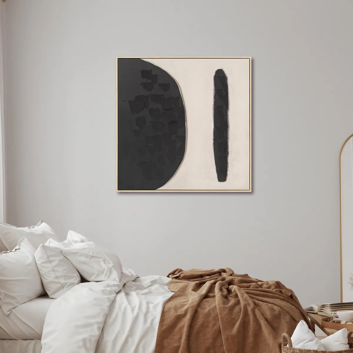 JUST HOME COLLECTION - Cuadro Decorativo Abstract 80x80 cm