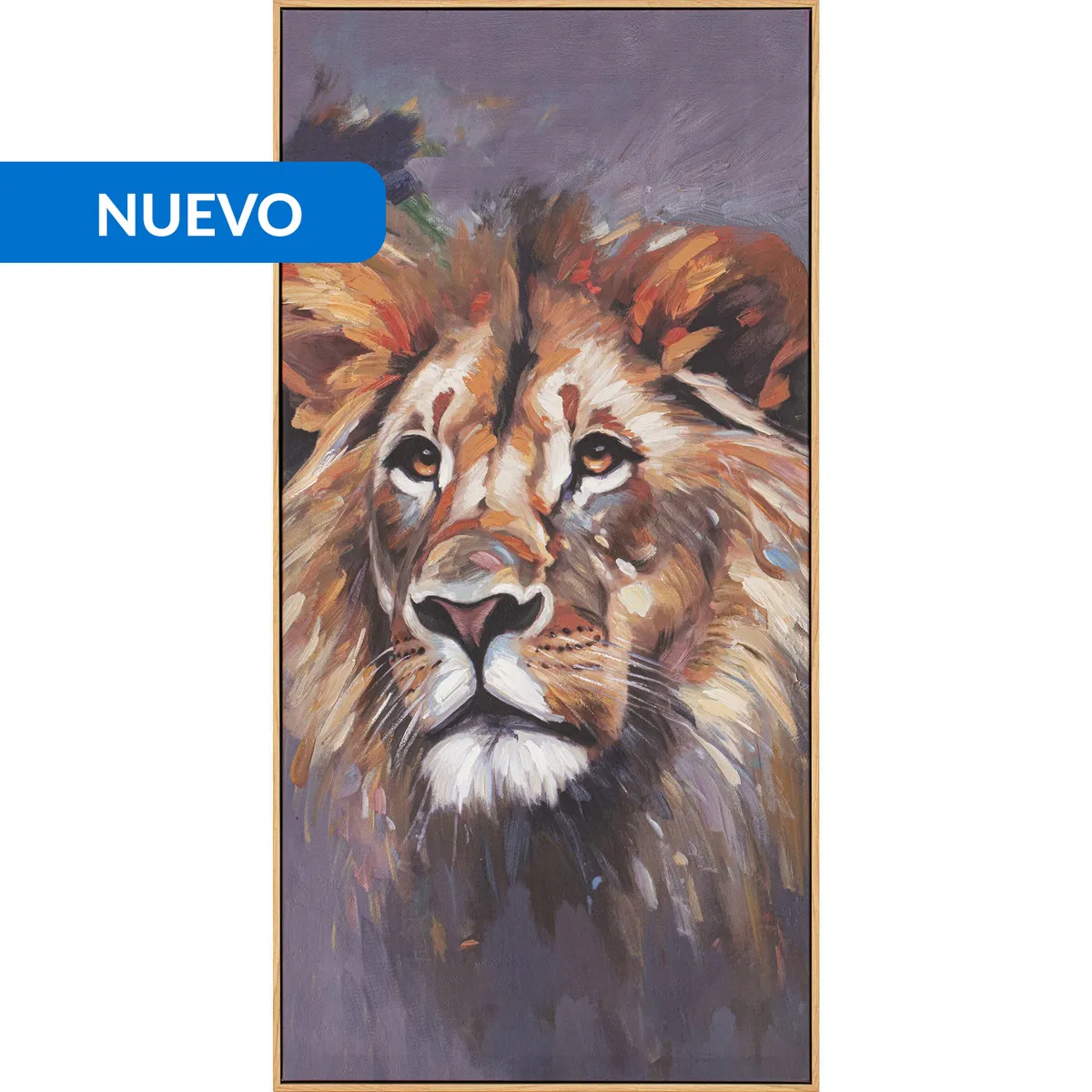 JUST HOME COLLECTION - Cuadro Leon 40x80 cm