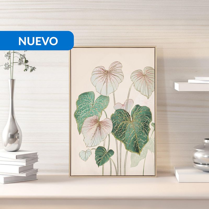 JUST HOME COLLECTION - Cuadro Decorativo Plantas 40x60 cm