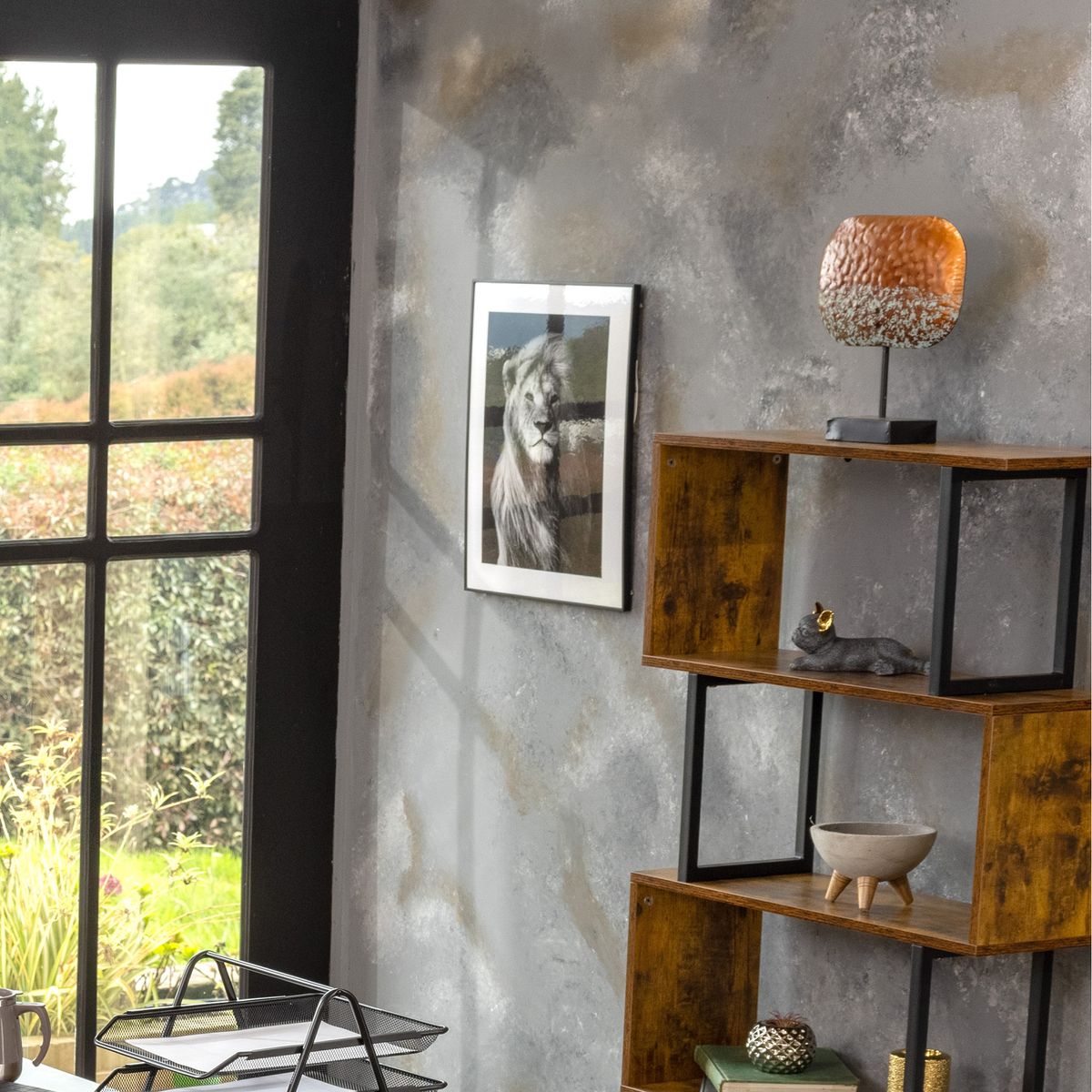 JUST HOME COLLECTION - Cuadro Leon 40x50 cm