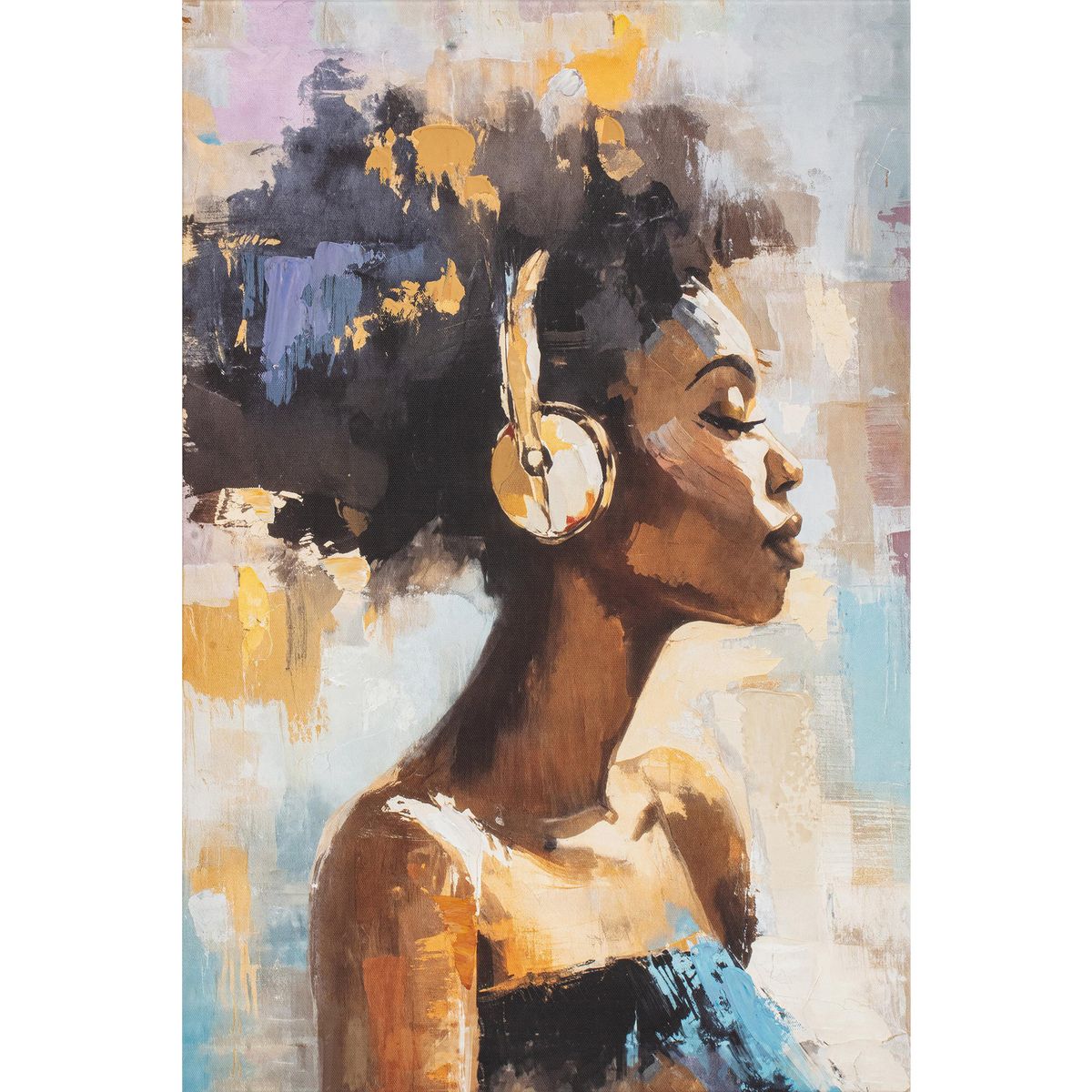 JUST HOME COLLECTION - Cuadro Decorativo Mujer 40x60 cm