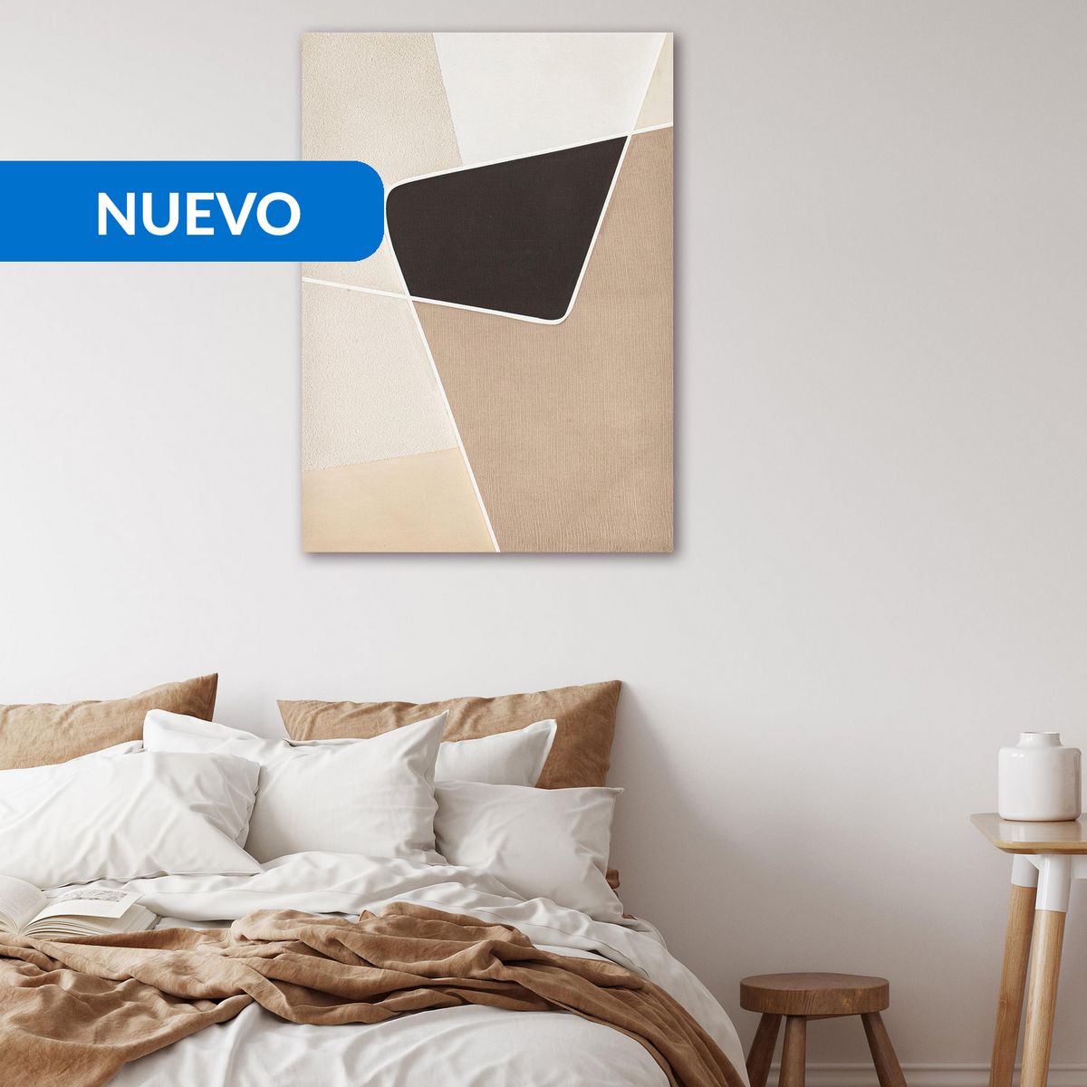 JUST HOME COLLECTION - Cuadro Decorativo Geo 50x70 cm