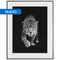 JUST HOME COLLECTION - Cuadro Leopardo 40x50 cm