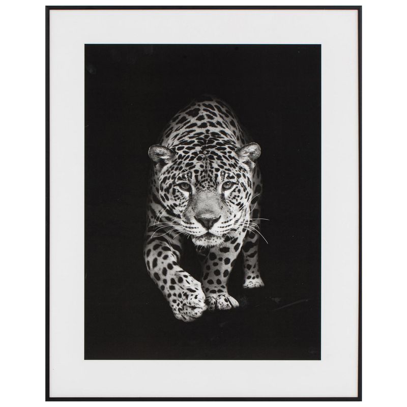 JUST HOME COLLECTION Cuadro Leopardo 40x50 cm | Falabella Chile
