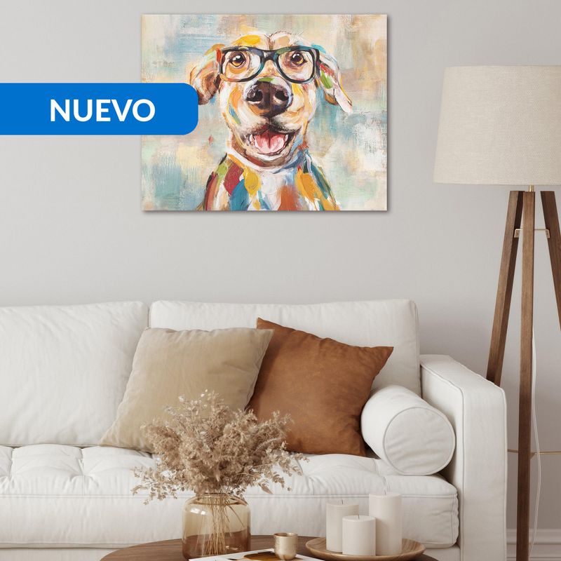 JUST HOME COLLECTION - Cuadro Decorativo Dog 40x50 cm