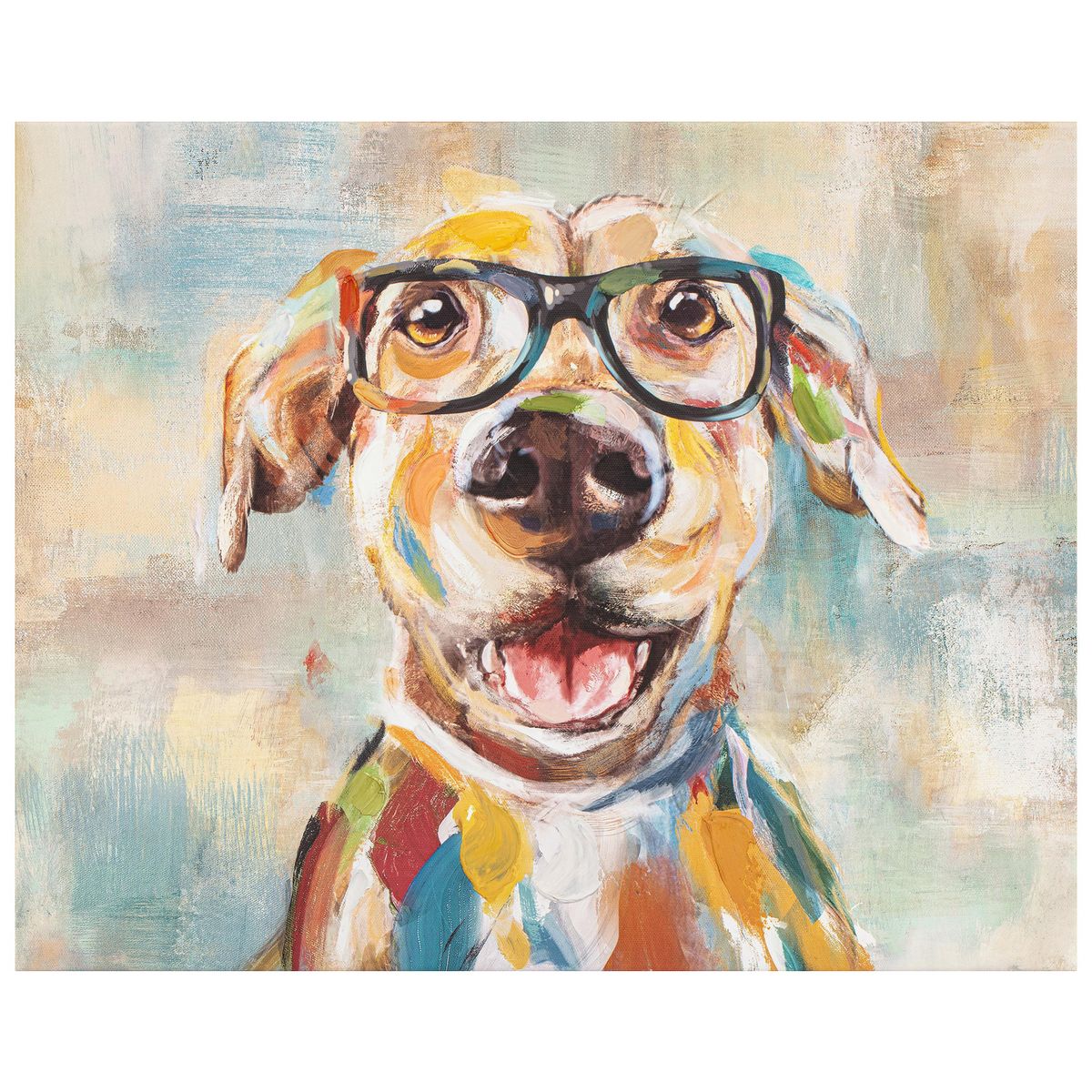 JUST HOME COLLECTION - Cuadro Decorativo Dog 40x50 cm