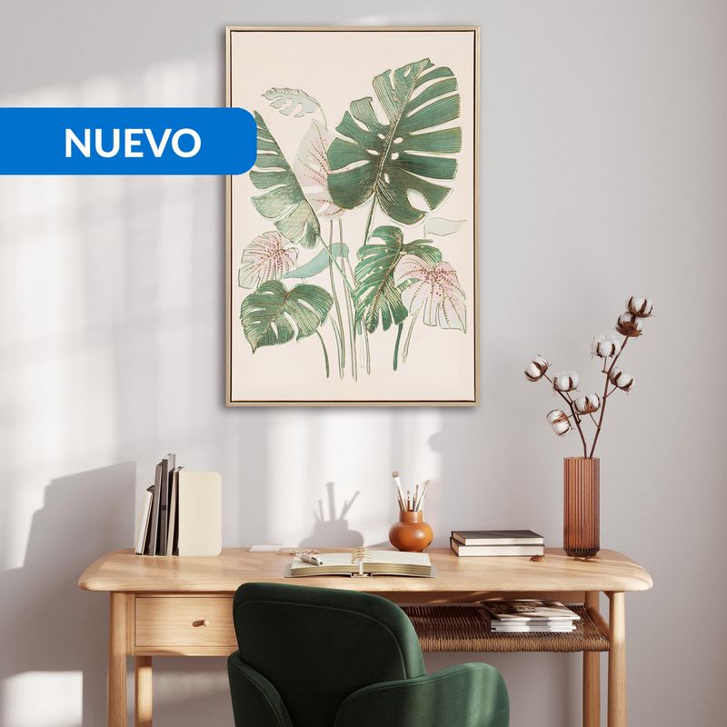 JUST HOME COLLECTION - Cuadro Decorativo Plantas 40x60 cm