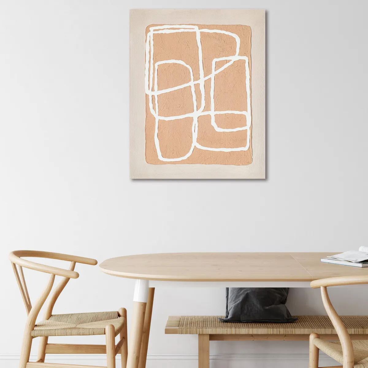 JUST HOME COLLECTION - Cuadro Decorativo Hand 40x50 cm