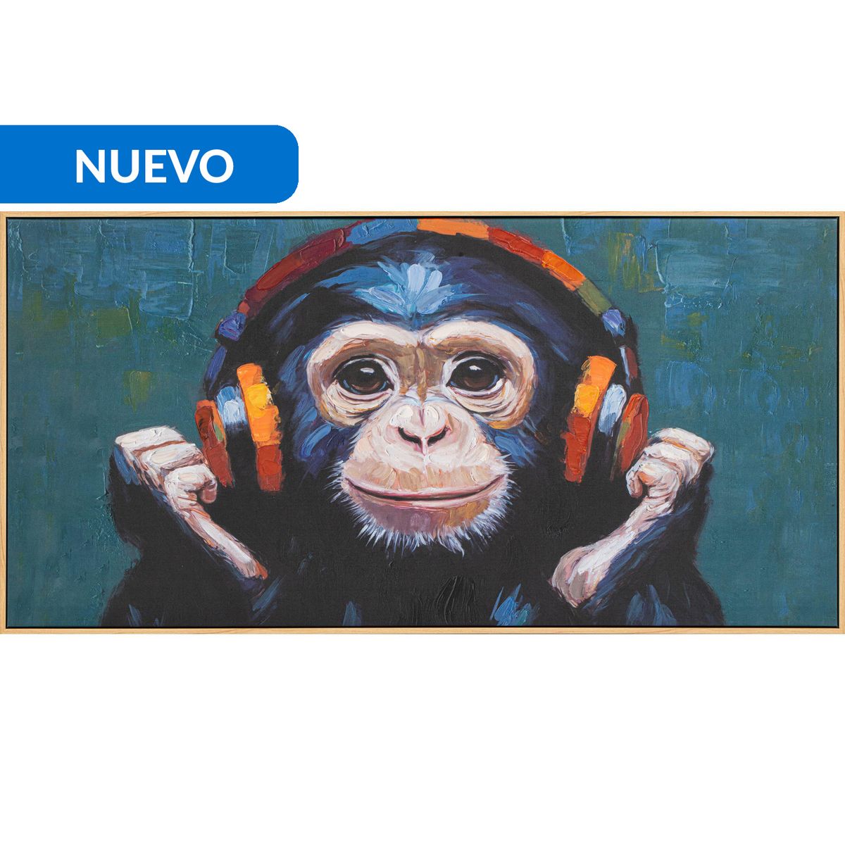 JUST HOME COLLECTION - Cuadro Monkey 40x80 cm