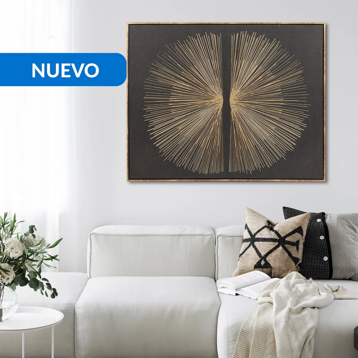 JUST HOME COLLECTION - Cuadro Decorativo Foil 80x100 cm