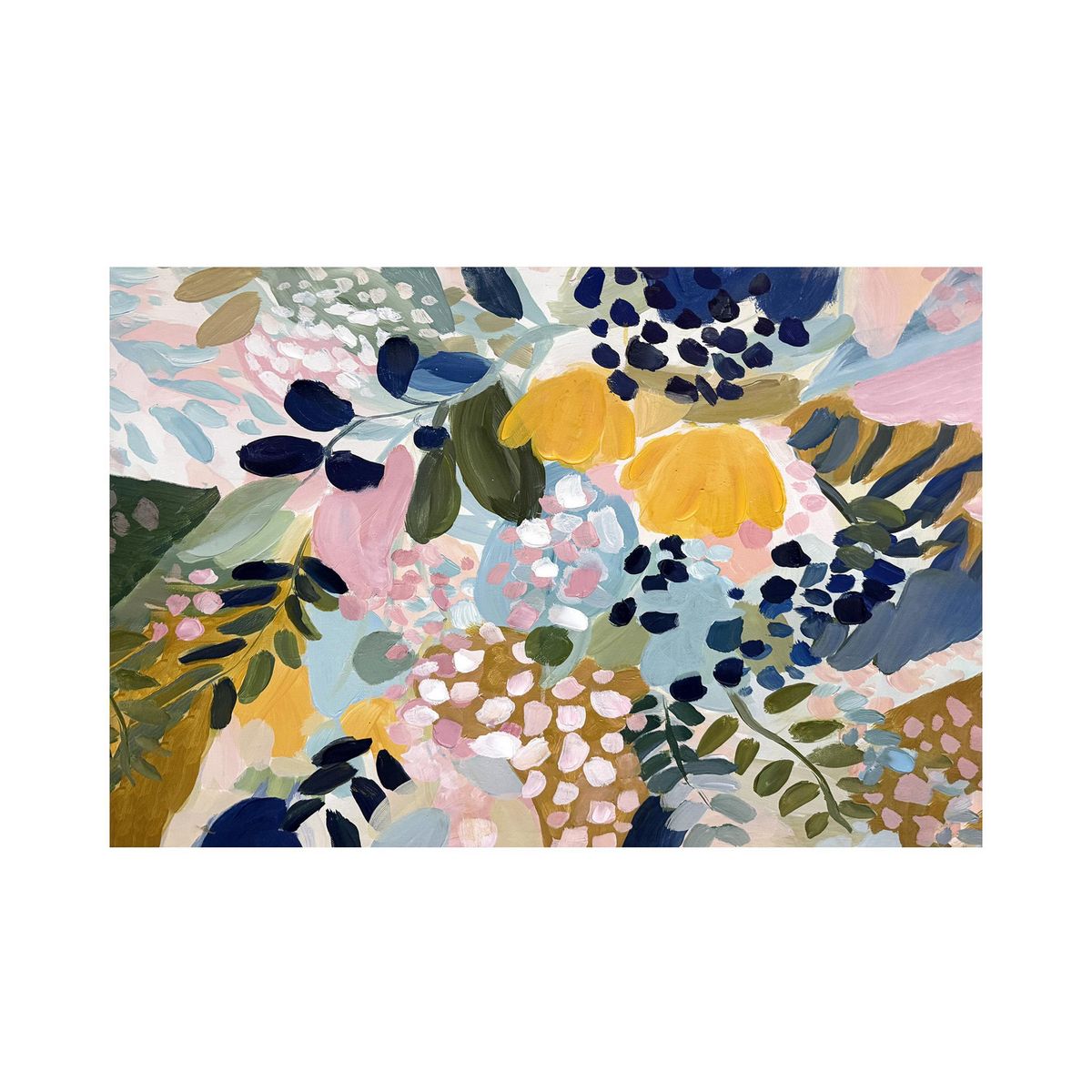 JUST HOME COLLECTION - Canvas Flor 80x120 cm