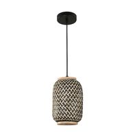 Lámpara Colgante Bambú Negro