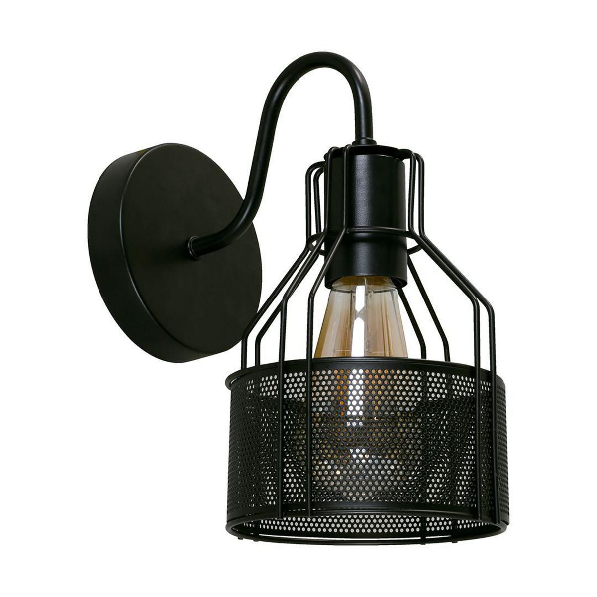 Aplique Decorativo Metal Negro Labruna, marca JUST HOME COLLECTION - Foto 2