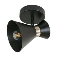 Aplique Interior Savannah Metal Negro