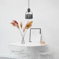 Lámpara Colgante Labruna Metal Negro