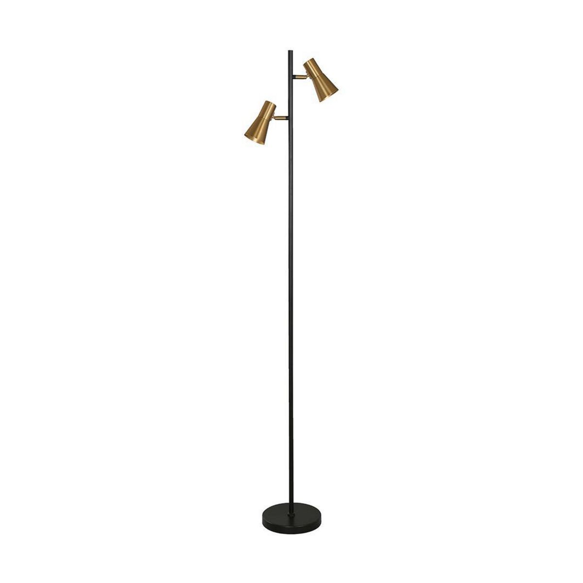 JUST HOME COLLECTION - Lámpara Pie Eldani 3L Gu10 Dorado