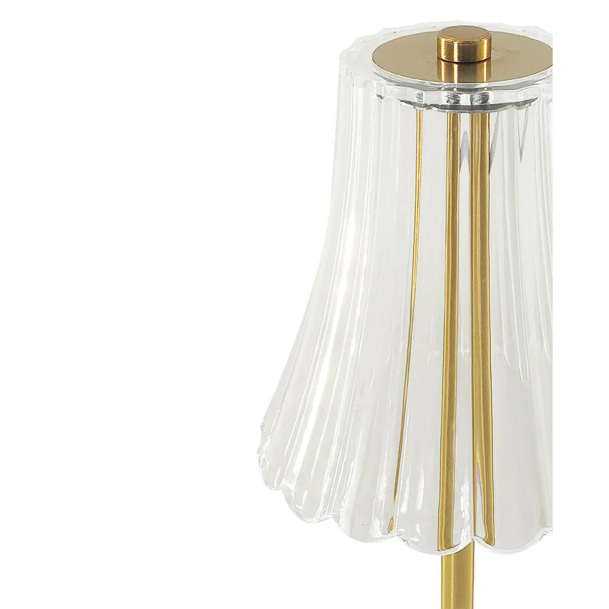 JUST HOME COLLECTION - Lampara Mesa TLTOUCH5V-1 Amarillo 12.5x12.5 cm