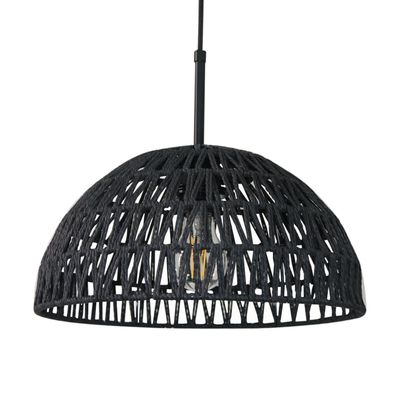 Imagen 2 del producto Lampara Colgante Hening Negro 34 cm