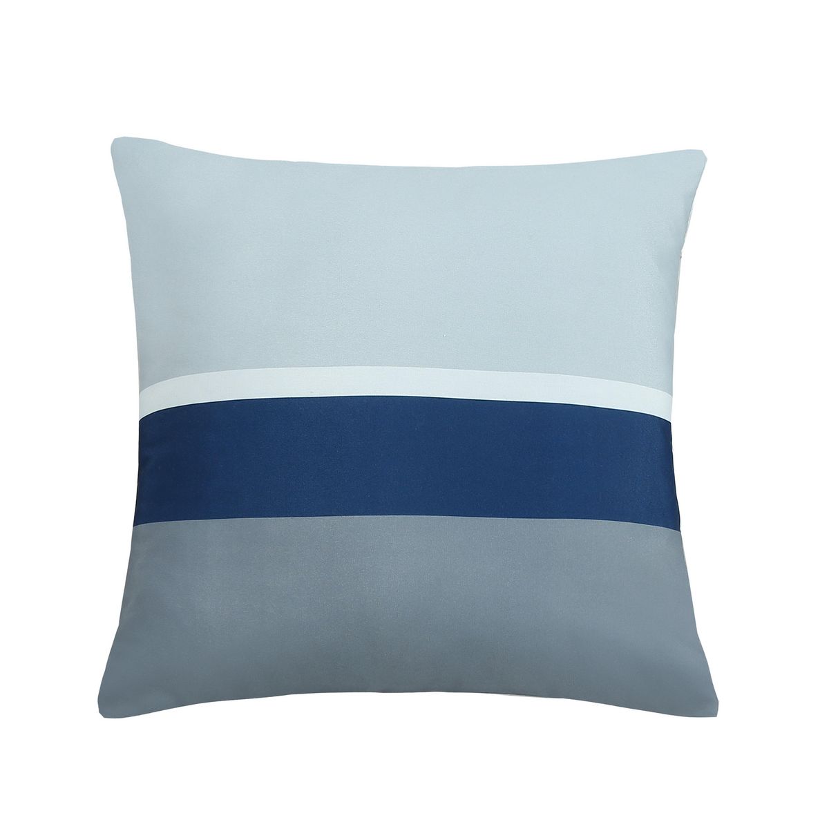 JUST HOME COLLECTION - Cojín Decorativo Rayas Azules 45x45cm