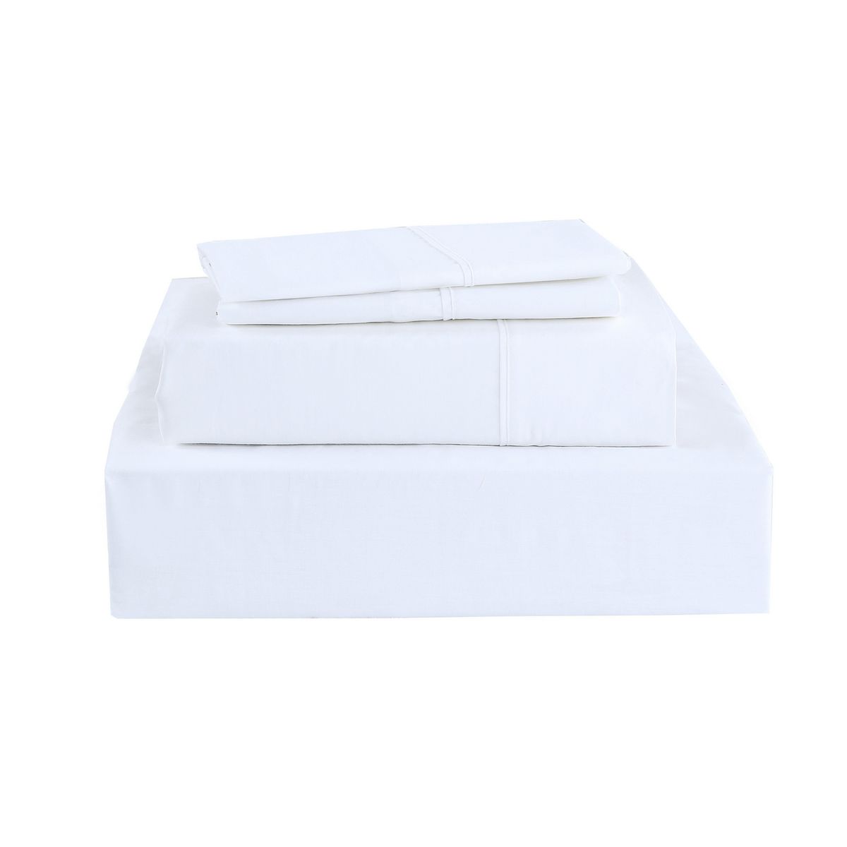 JUST HOME COLLECTION - Sábanas King 144 Hilos Lisa