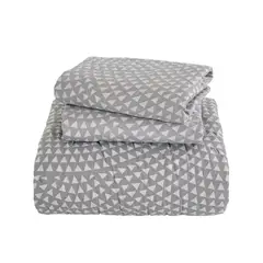 JUST HOME COLLECTION - Quilt Urbano Gris